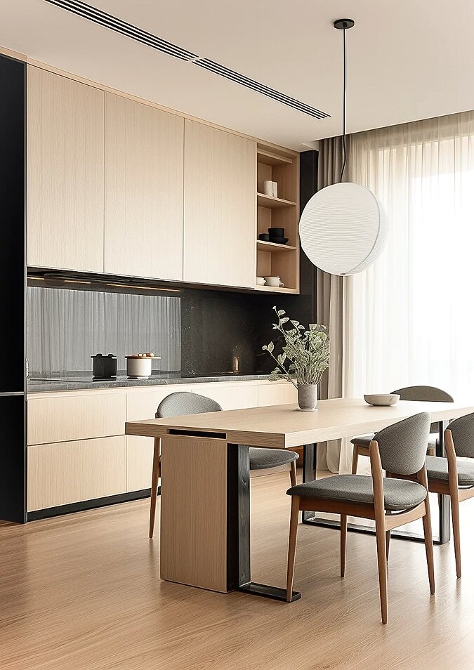 高定餐边柜实景效果图119